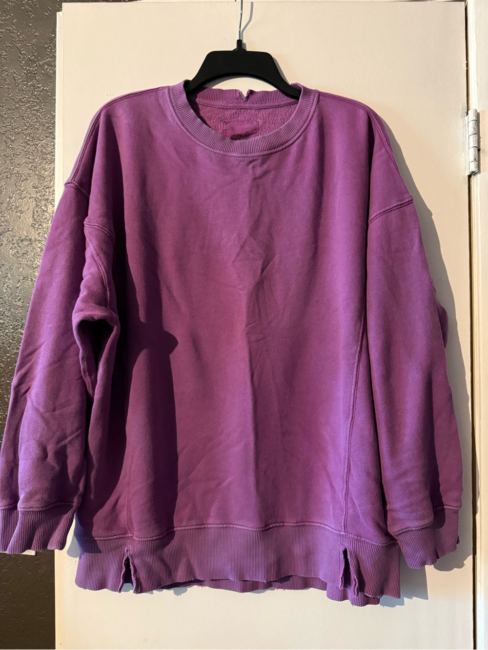 Aerie Purple Crewneck Women’s Sweater - Classic Pullover
